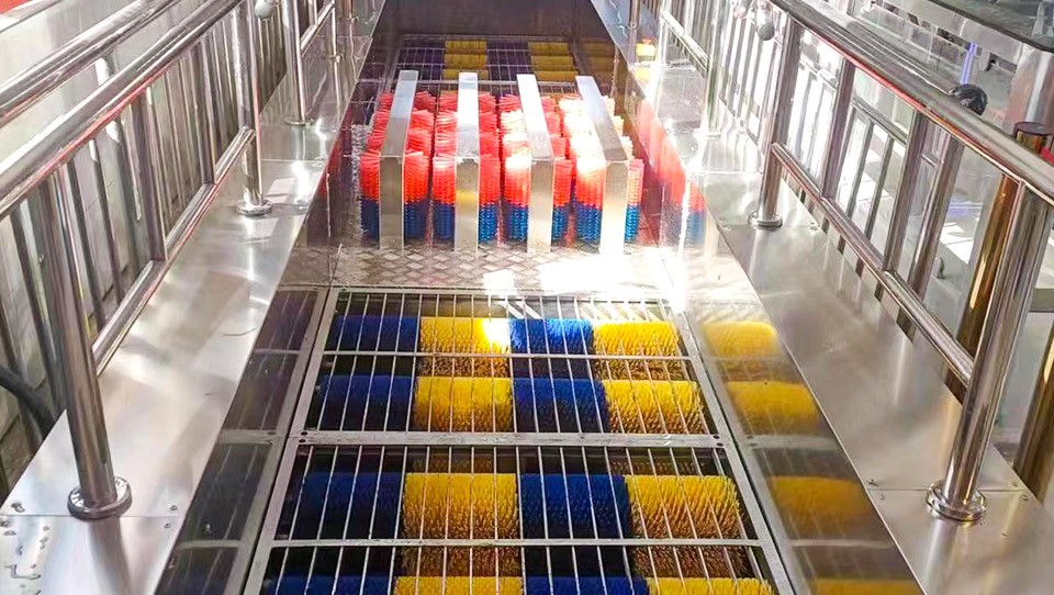 煤礦全自動(dòng)洗靴機(jī)裝置HTXX16-1項(xiàng)目案例